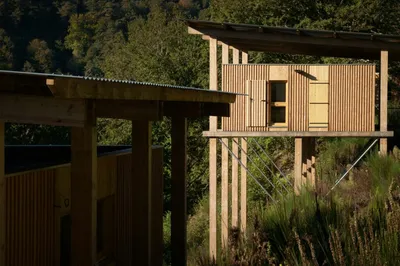 Gîtes de pêche et rampe de mise à l'eau à Larodde - Atelier de Montrottier Loïc Parmentier & Associés (2023)