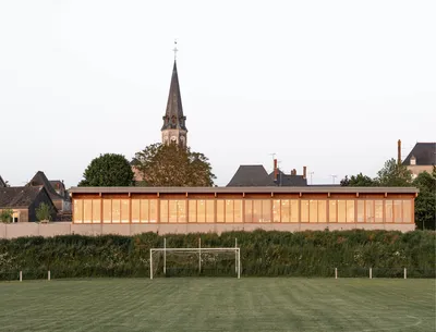 Restructuration d'un groupe scolaire à La Selle-Craonnaise - Huitorel & Morais architectes (2023)