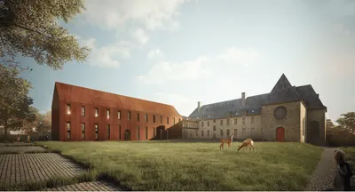 Réhabilitation et extension du Couvent des Urbanistes à Fougères - K Architectures (2025)