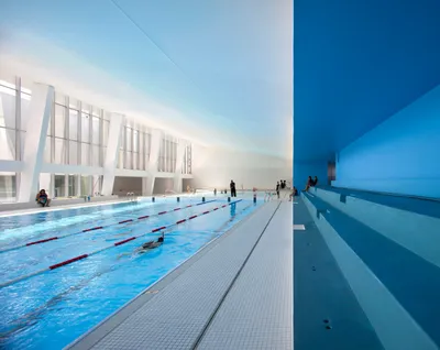 Restructuration et extension de la piscine Henri Wallon à Bagneux - Dominique Coulon et Associés (2014)