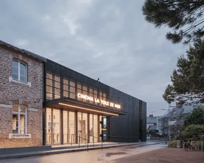 Cinéma, salle polyvalente à Pornichet - Atelier Lâme (2023)