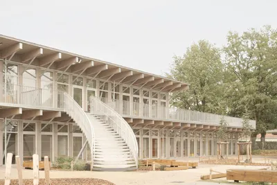 Ecole Jules Verne à Montaigu - Barré-Lambot architectes (2025)