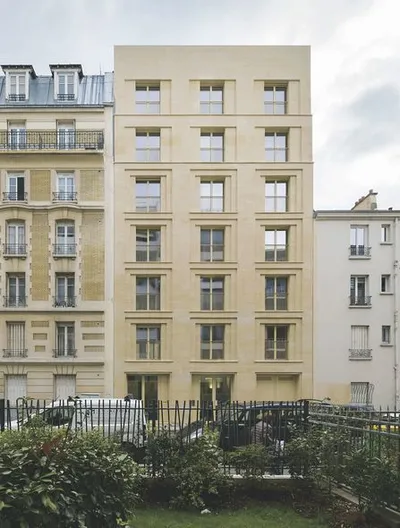 9 logements sociaux à Paris 15e - Architectures Raphaël Gabrion (2021)
