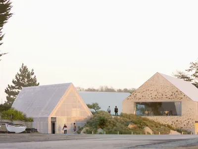 Base Nautique à Jullouville - BRA Bureau Réflexion Architecture (2026)