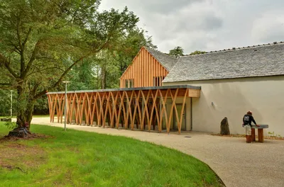 Domaine de Menez Meur à Hanvec - Grignou Stéphan architectes (2018)