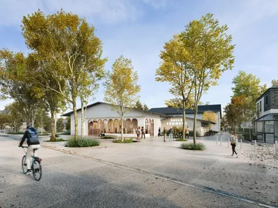 Salle culturelle au Plessis-Grammoire - Guinée*Potin Architectes (2026)