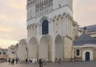Galerie contemporaine de la cathédrale d'Angers - Kengo Kuma and Associates (2026)