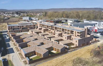 56 logements sociaux, commerces et activités à Arpajon - Jean & Aline HARARI (2025)