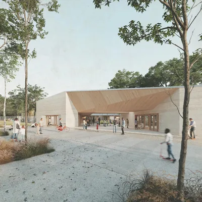 Pôle Enfance Jeunesse à Saint-Étienne - Boris Bouchet Architectes (2028)