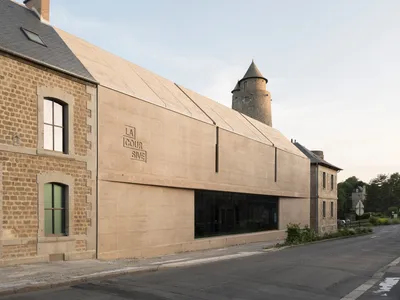 Centre d'interprétation de l'architecture et du patrimoine à Fougères - Projectiles (2025)