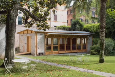Pavillon des Jardins à Rome - Materra-Matang (2024)
