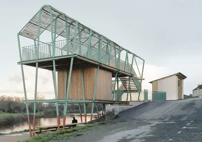 Halte Vélo à Divatte Sur Loire - TACT Architectes (2024)