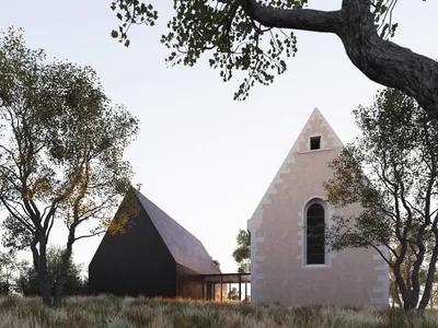 Réhabilitation patrimoniale et extension de la chapelle de Beuzon à Écouflant - Guillaume Ros, BOSCO (2028)