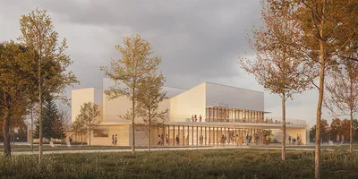 Théâtre le Rhône à Bourg-lès-Valence - atelier Hart Berteloot (2028)